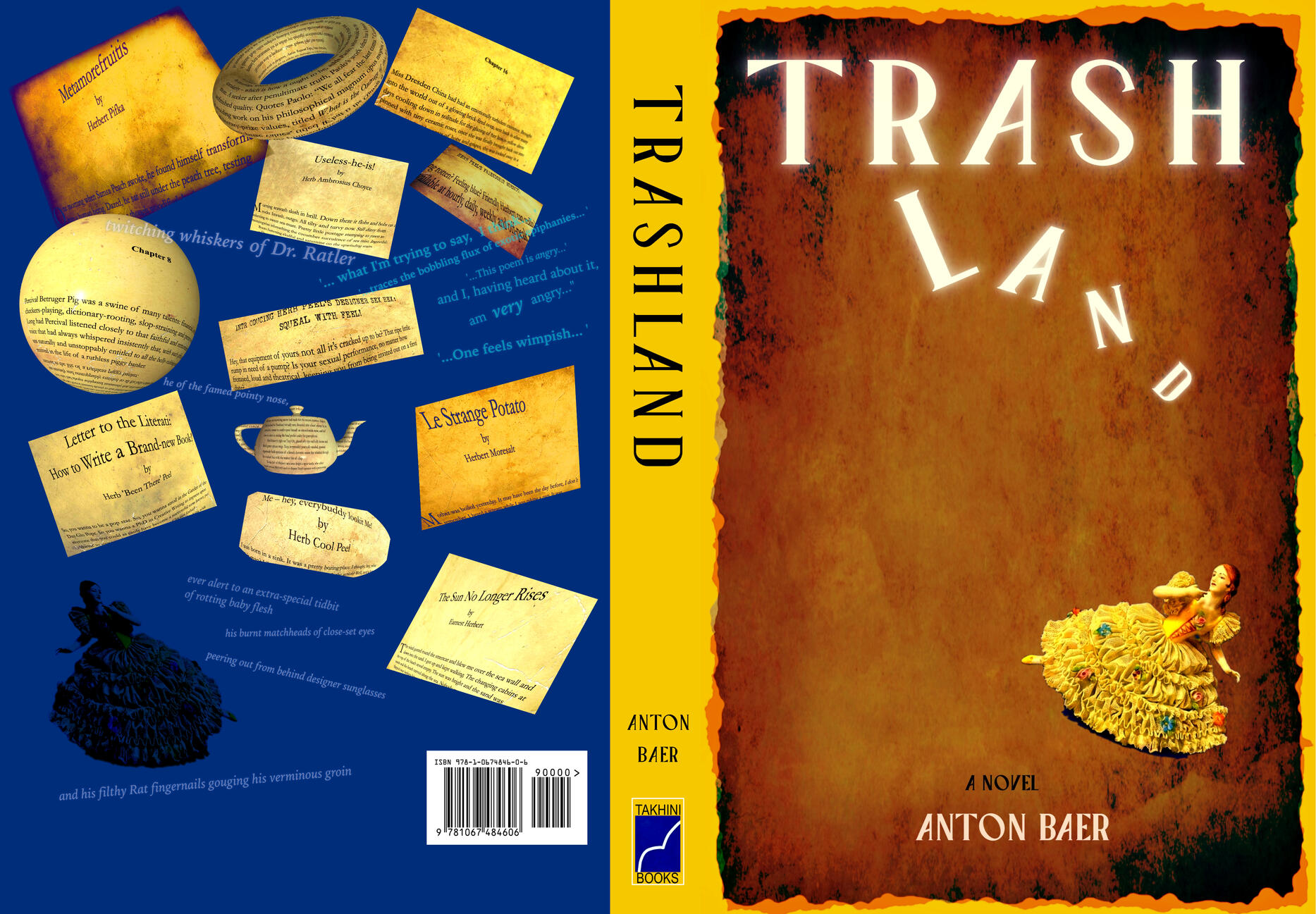 Satire in a world of Edwardian nursery tale characters trampled over by post-modernist trash. Click to order from IngramSpark. Also available on Amazon