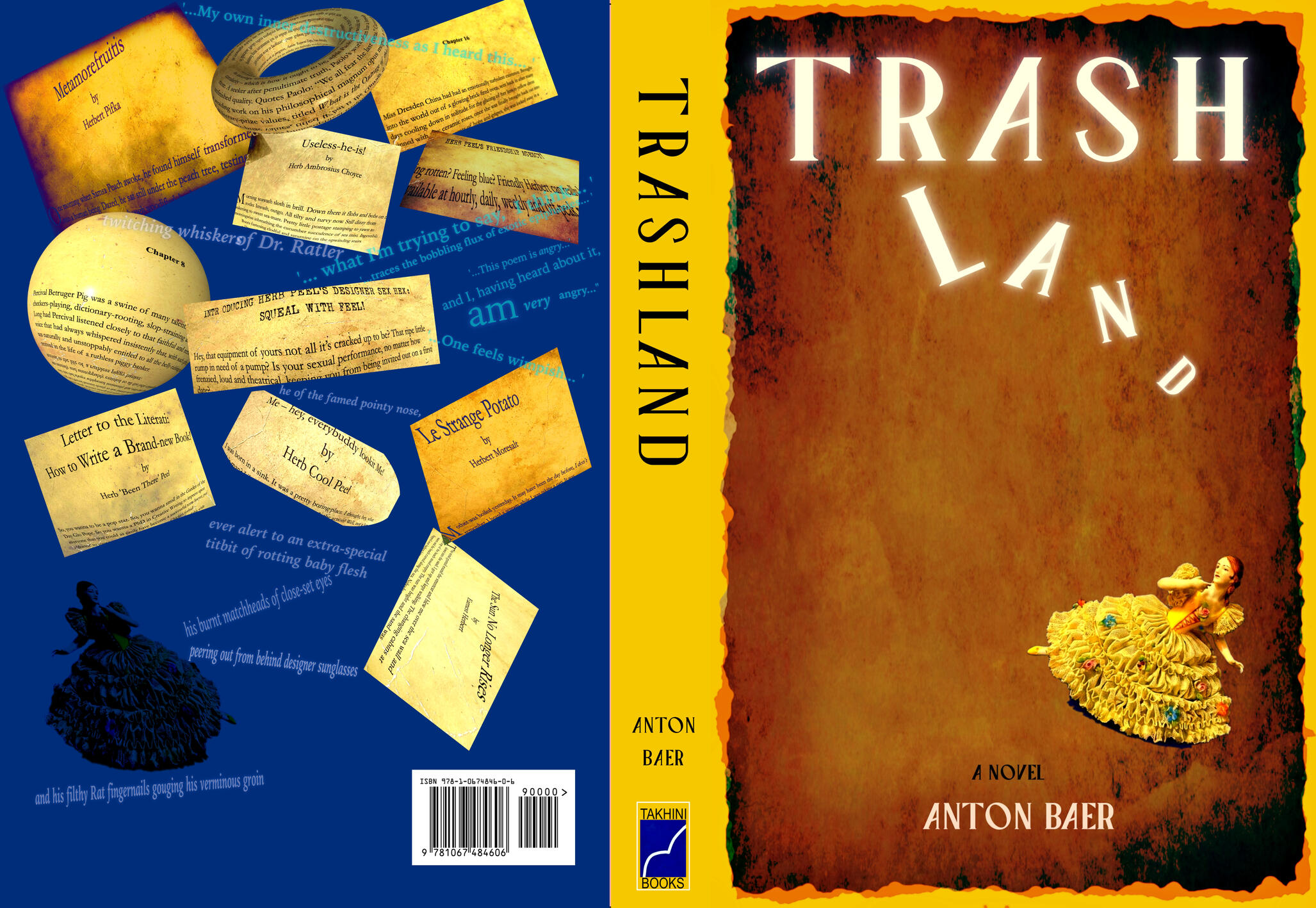 A satire of ambition and fraud in an underground world of Edwardian nursery tales trampled over by trash. Dirty rotten scoundrels Herbie Peel and Dickie Dirt have only until sunrise to make it big. Click to order from Amazon.